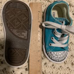 Baby Converse With Rhinestones 