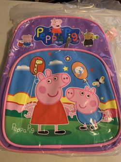 Peppa pig large backpack