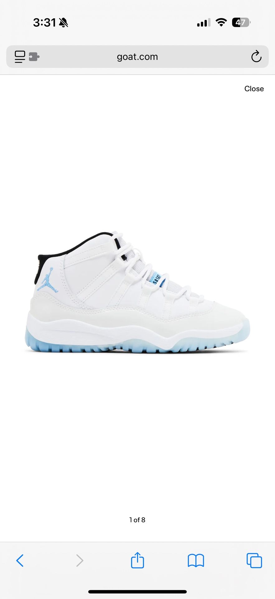 AIR JORDAN 11 RETRO 2y