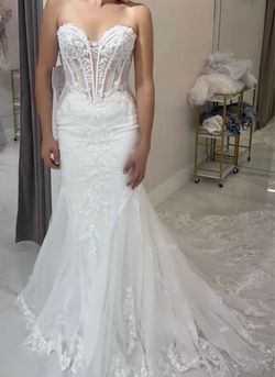 Ivory Mermaid Wedding Dress - Maggie Sottero