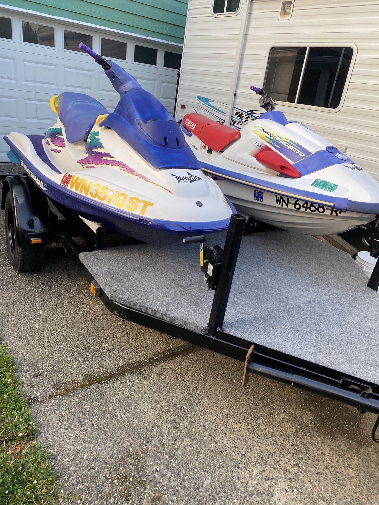 Seadoo/Yamaha Double Trailer 