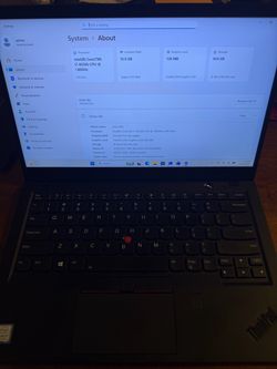 Lenovo ThinkPad X1 Carbon Gen 6 Laptop. 16GB RAM. 1TB