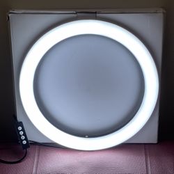 NEW!! 'SUNPAK' 12" Bi-Color LED RING LAMP - price as posted is firm.
