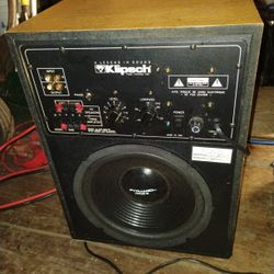 Klipsch Modified SW 8 With A Pyramid Phase 3 10 Inch Woofer