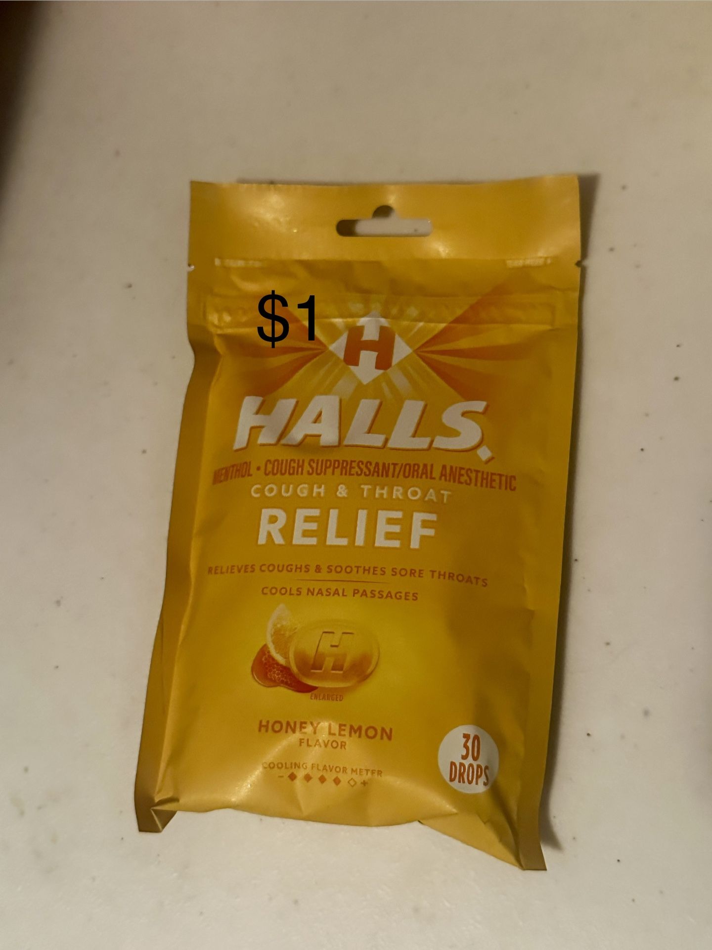 Halls Cough drops