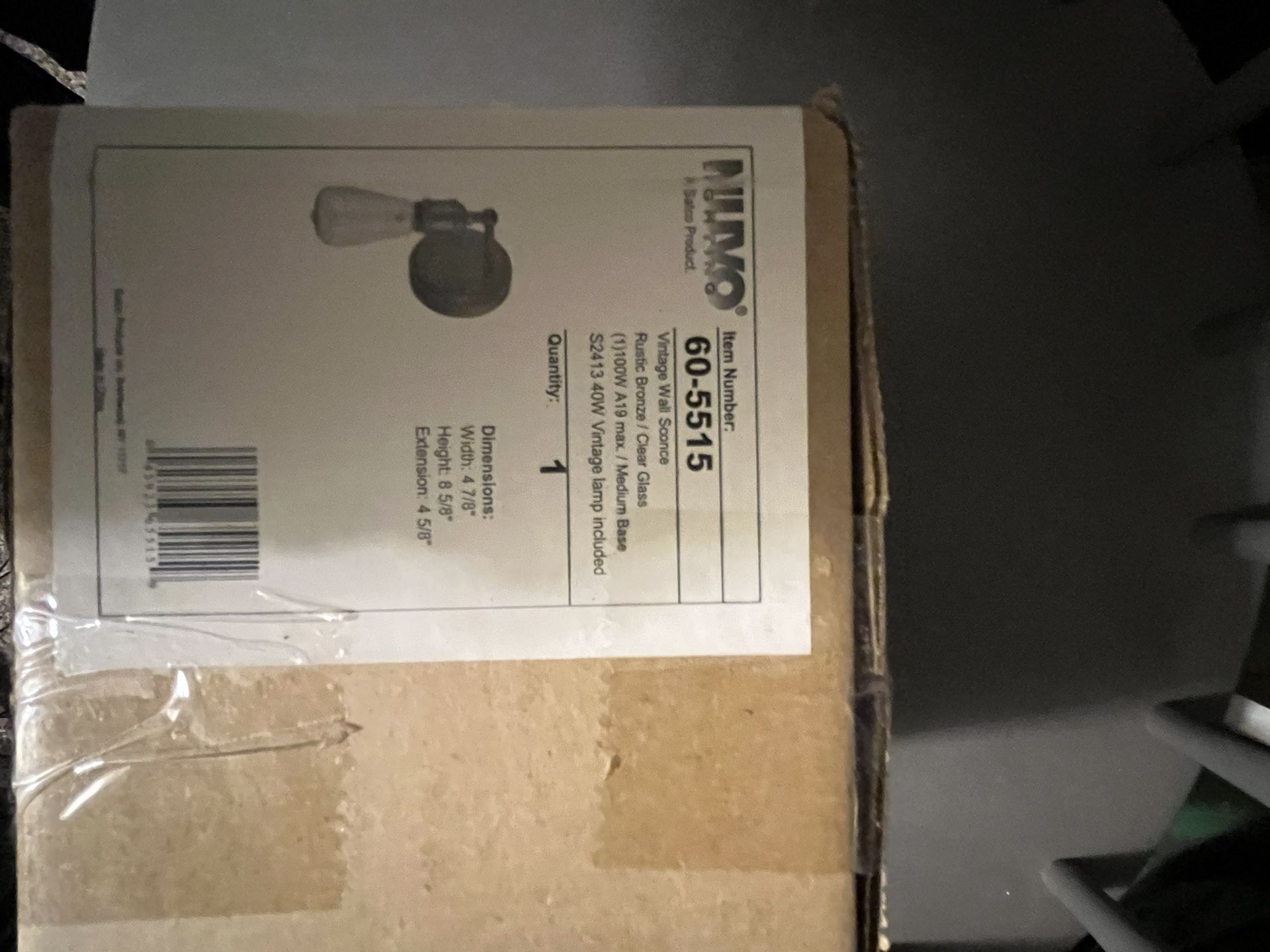 Vintage Wall Sconce 2 Light Fixtures