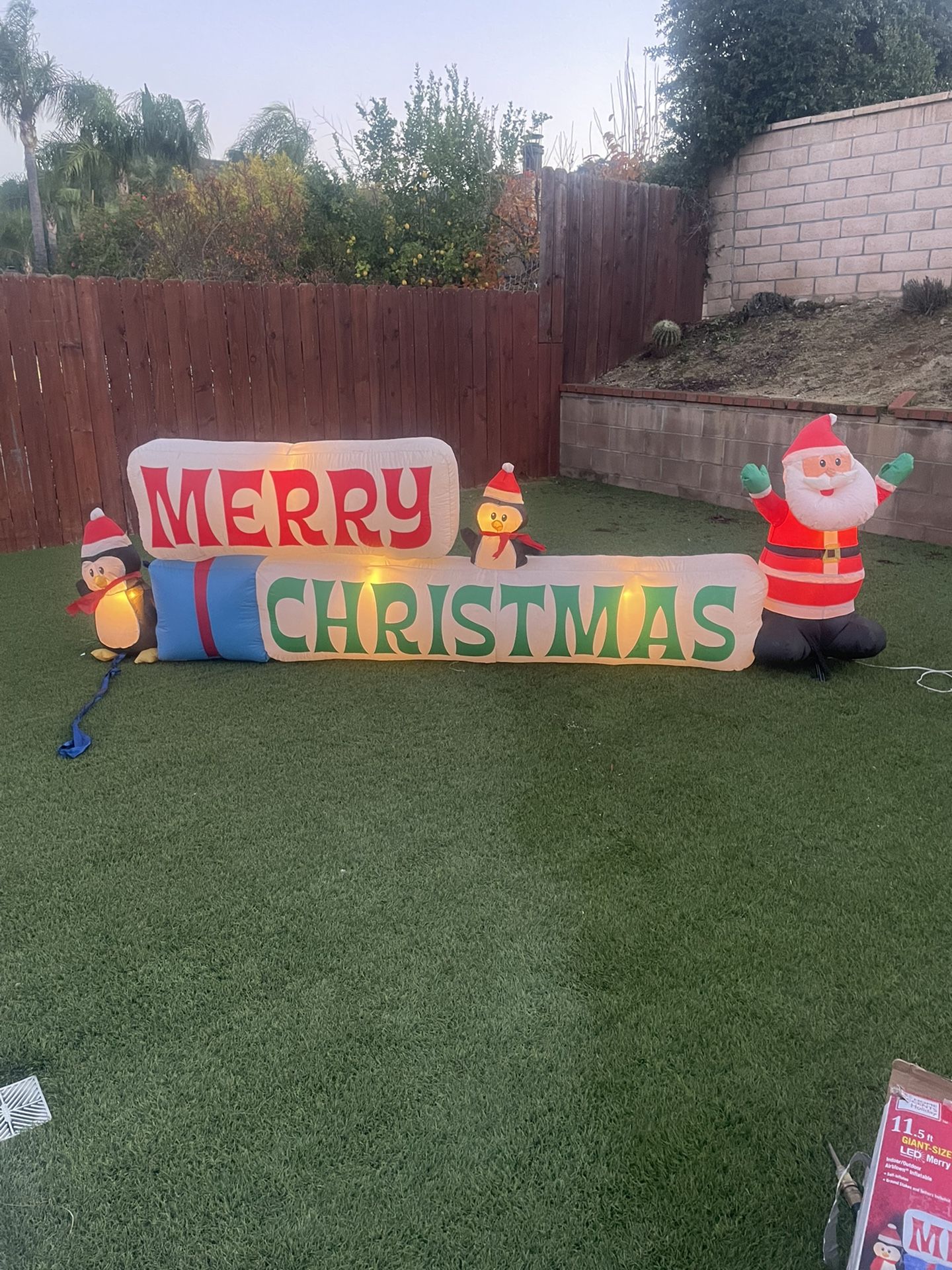 Christmas yard decoration