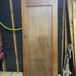 Mahogany Vintage Interior Door