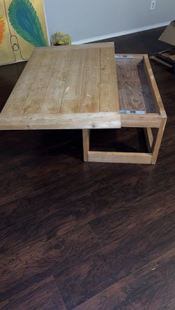 Concealed coffee table