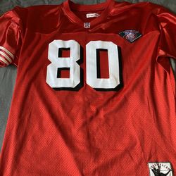Authentic Jerry Rice 49ers Mitchell & Ness Jersey Size 60