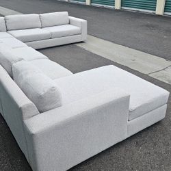 FREE DELIVERY!!! West Elm "Urban" 5pc Sectional Couch ($7K Retail...70%+ OFF!!!)