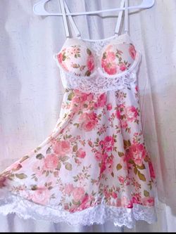 Sexy sleepwear with flower 🌺