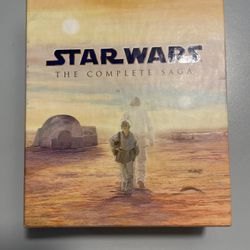 Star Wars, The Complete Saga Blu Ray. 