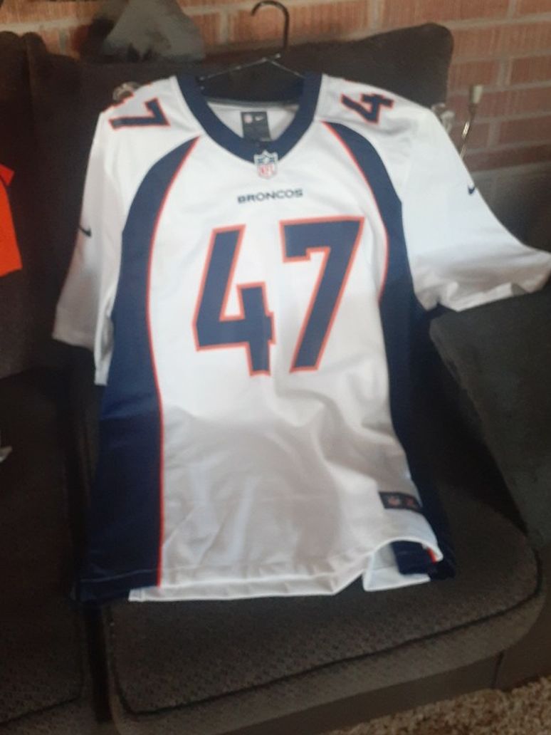 New Broncos #47 JEWELL Jersey Size Large