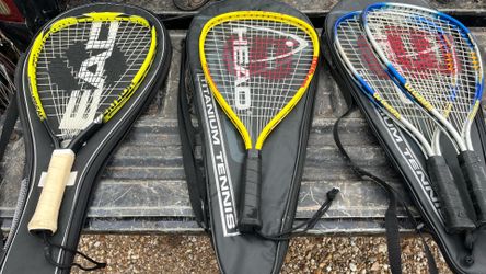 4 Racquetball Racquets & Net