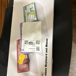 Wireless Keyboard And Mouse 15$
