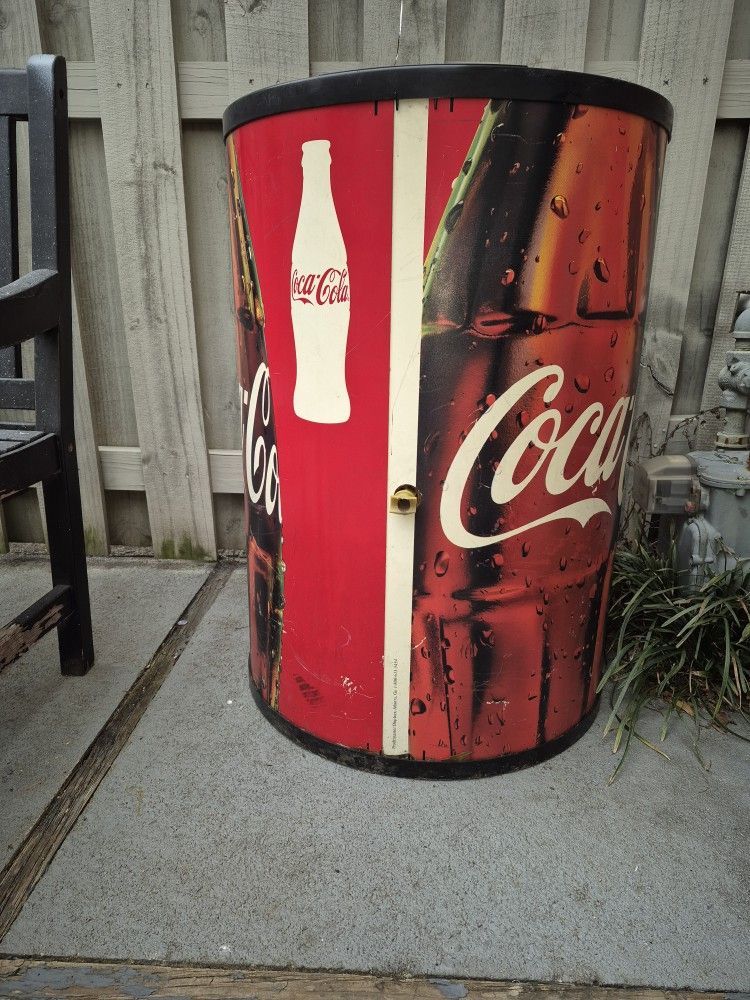 Coca-Cola Cooler With Tap