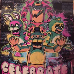 Five Nights At Freddy's Lenticular Prints