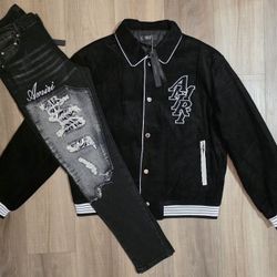 AMIRI jacket + Jeans Combo Deal