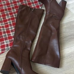 Brown Tall Boots 