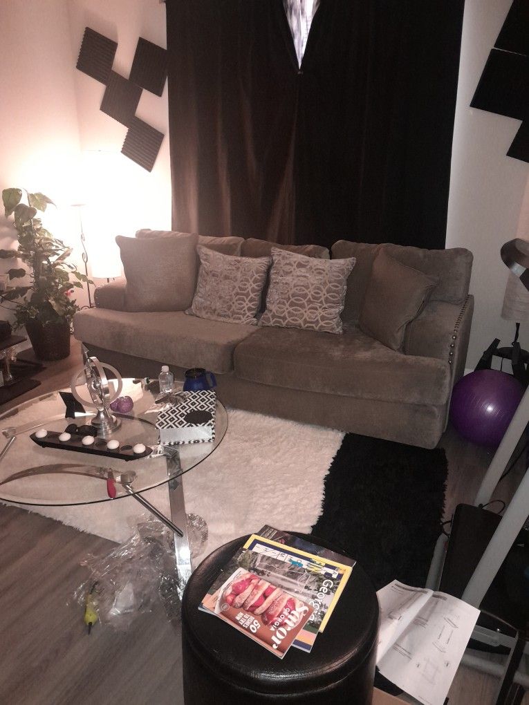 Good Condition Grey Couch