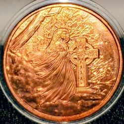 Unique Celtic Lore Irish Banshee 1oz Round. Trade Opportunity 
