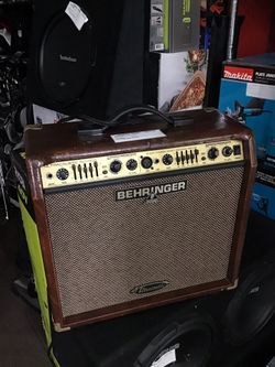 BEHRINGER ACX450 BROWN ACOUSTIC GUITAR COMBO AMP