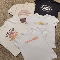 Teen Vans shirts XS & SM