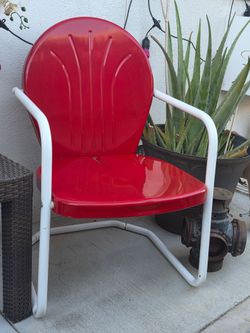Vintage style outdoor metal