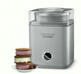 Cuisinart Pure Indulgence 2 quart Automatic Home Ice Cream Yogurt Sorbet Maker
