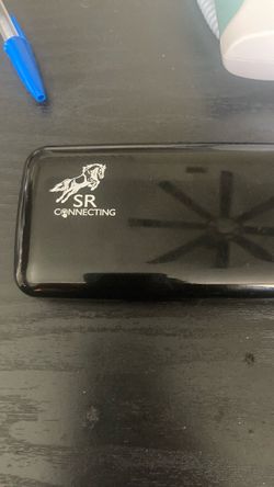 SR Connecting Black Phone Case