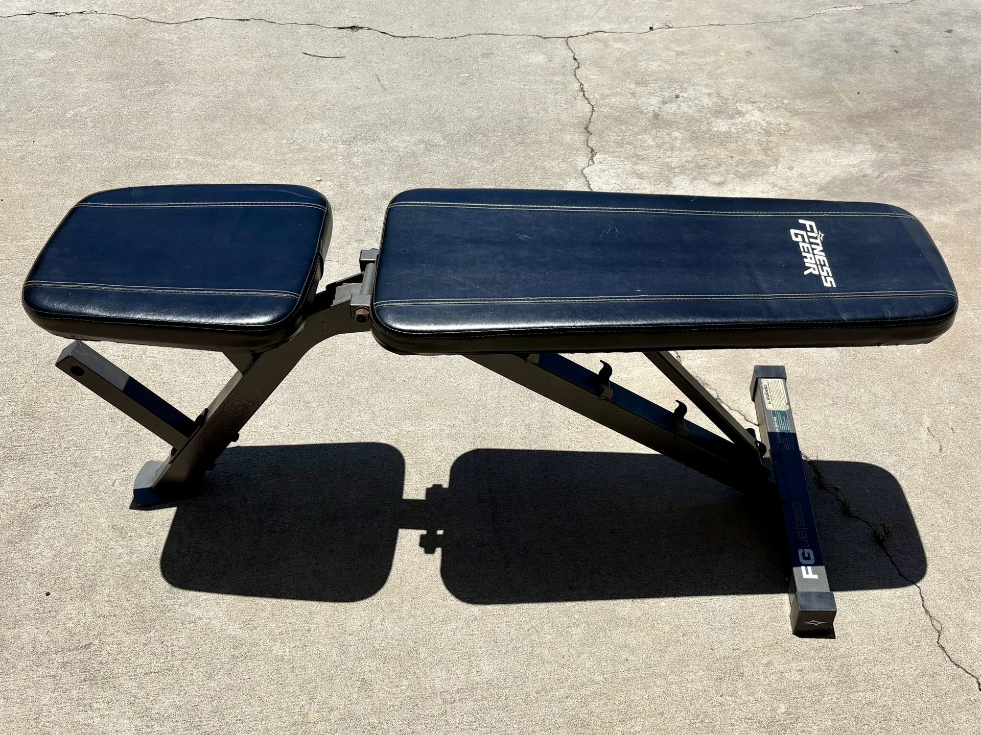 Fitness Gear Work Out Bench