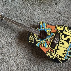 Unique Acoustic Guitar 