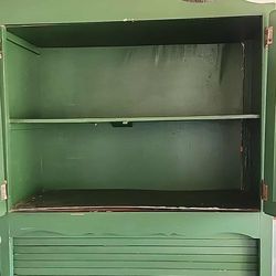 Antique Hoosier Cabinet 