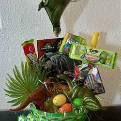 Dinosaur Easter Basket