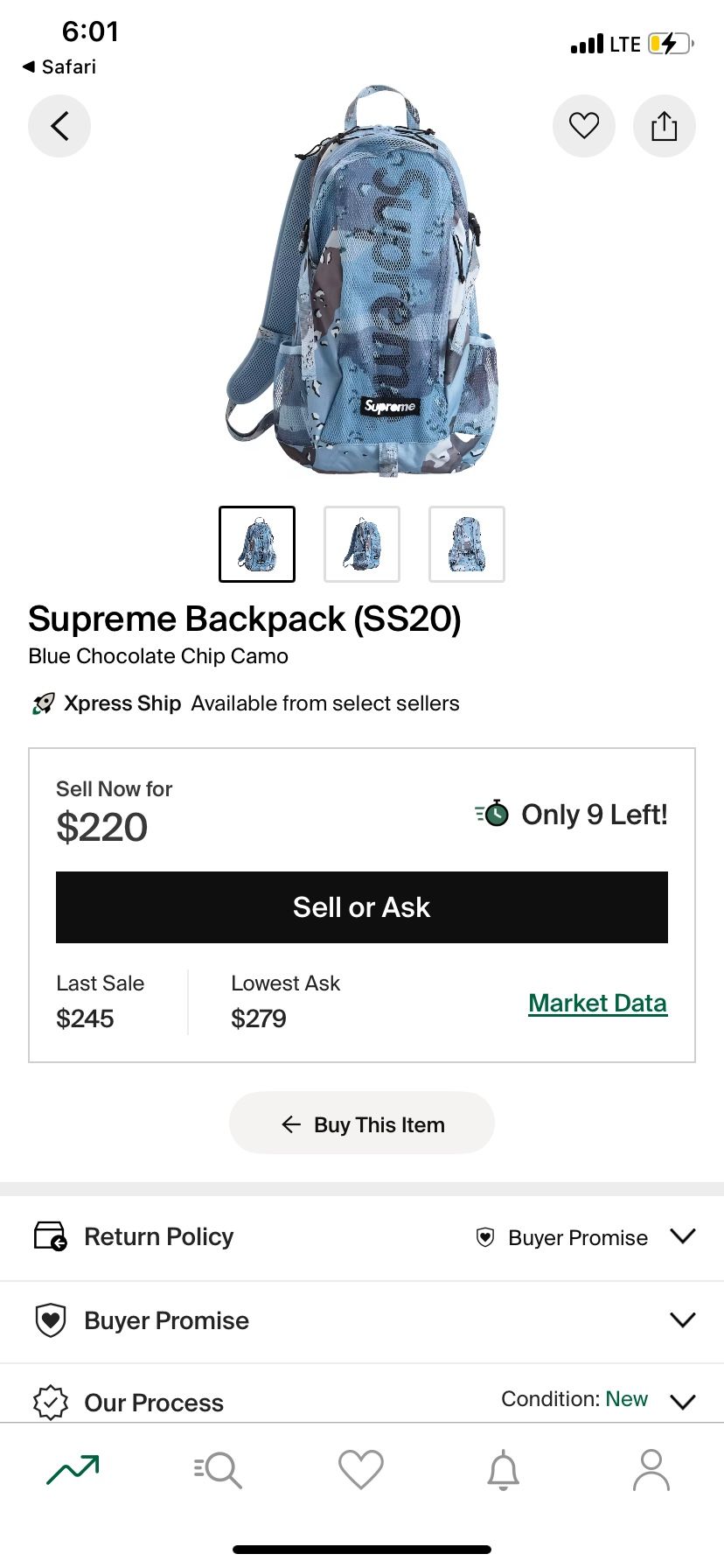 Supreme BackPack