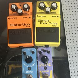 Guitar pedal lot