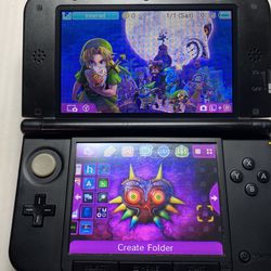 Nintendo 3ds XL Zelda Mod With Stylus And Charger