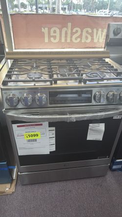 #Appliances#Stove Dual Fuel Range - LG - Gas&Electic