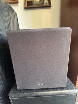 Sony sub 10 inch  Sa-