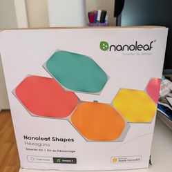 Nanoleaf light panels (7 pieces) – hardly used