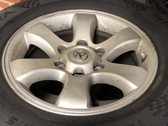 Rims from 2000 Toyota Tundra