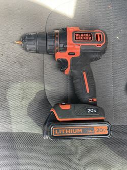 Black and Decker 20V Lithium Impact Drill