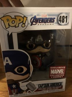 Funko Pop marvel collecter corps
