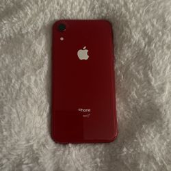 red iPhone Xr 