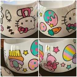 Hello Kitty Easter Serving Bowl