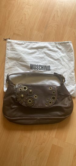Brand new Moschino Leather Shoulder Bag