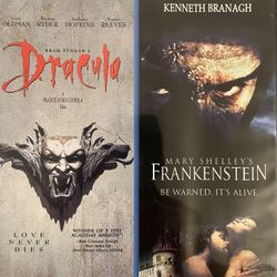 Bram Stoker’s DRACULA/Mary Shelley’s FRANKENSTEIN Double Feature (DVD)