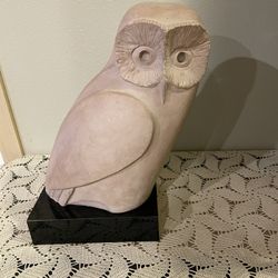 Austin Production 1980 Owl Statue 