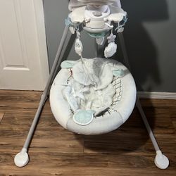 Sweet Little Lamb Cradle 'n Swing